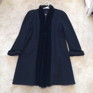 Vintage Wool Swing Coat